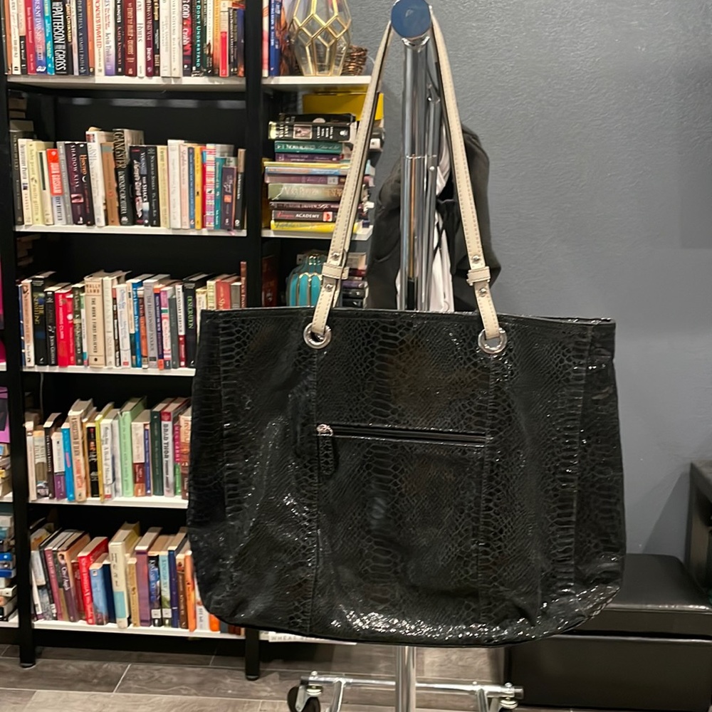 Wilson’s Black Leather Tote